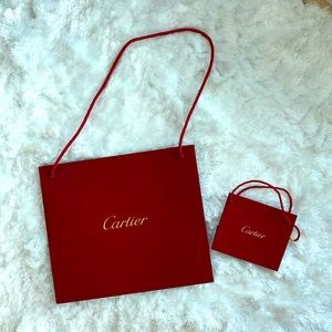 Cartier Shopping Bags (set of 2)